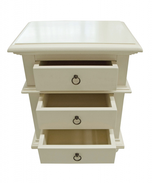 2821 Tifernoit Тумбочка с 3 ящиками, гладкая Zona Notte  - Вид №12