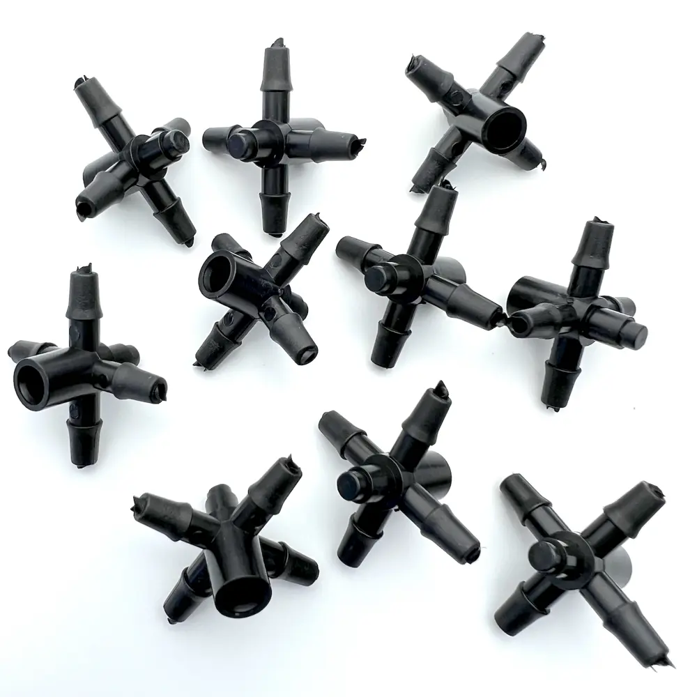 BOUTTE Крестовой разветвитель на 4 выхода для капельного полива 87270996 STLM-1460263