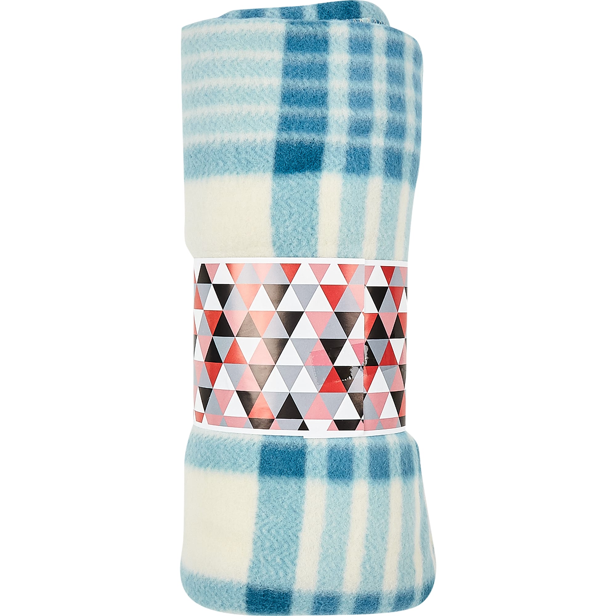 82564633 Плед Basic 130x170 см флис цвет бирюзовый Santreyd 