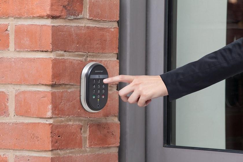 ASSA ABLOY Opening Solutions Кодовый замок стены Smartair™ Nsnzr2pussb  - Вид №1