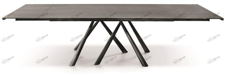 Midj Раздвижной прямоугольный стеклокерамический стол Forest sun-id-1389885