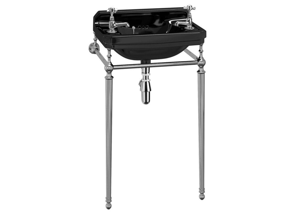 Прямоугольный шкаф для мытья рук с держателем для полотенец Burlington Эдвардианская ARCH-00129373 - Вид №3