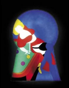 Mirabili Настольная лампа с прямым светом из акрилового стекла Lighthouse