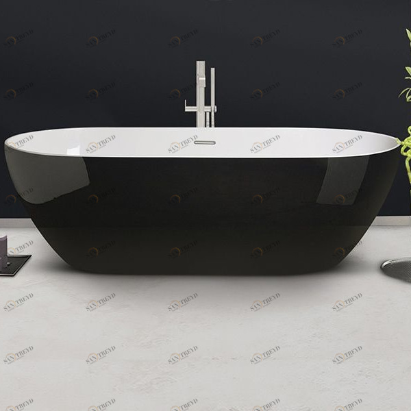 Ванна отдельностоящая Access 33 Black&White Aquamass 33BLACKWHITE