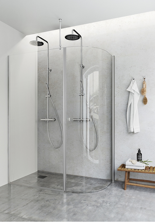 1450463 Igloo Pro J + Экран Настенный Фиксированный Прозрачное Стекло 80X100 Hafa 