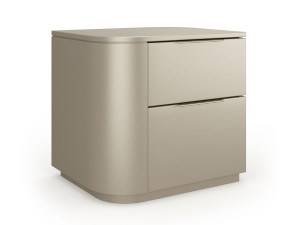 Деревянная прямоугольная тумбочка с ящиками