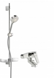 Oras 1879G Смеситель для ванны и душа с комплектом 1879G Vega Хром