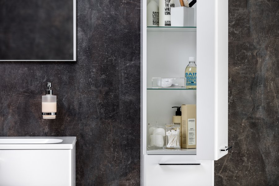 Шкаф боковой SB 300 R Ring белый Ravak X000000773 - Вид №8