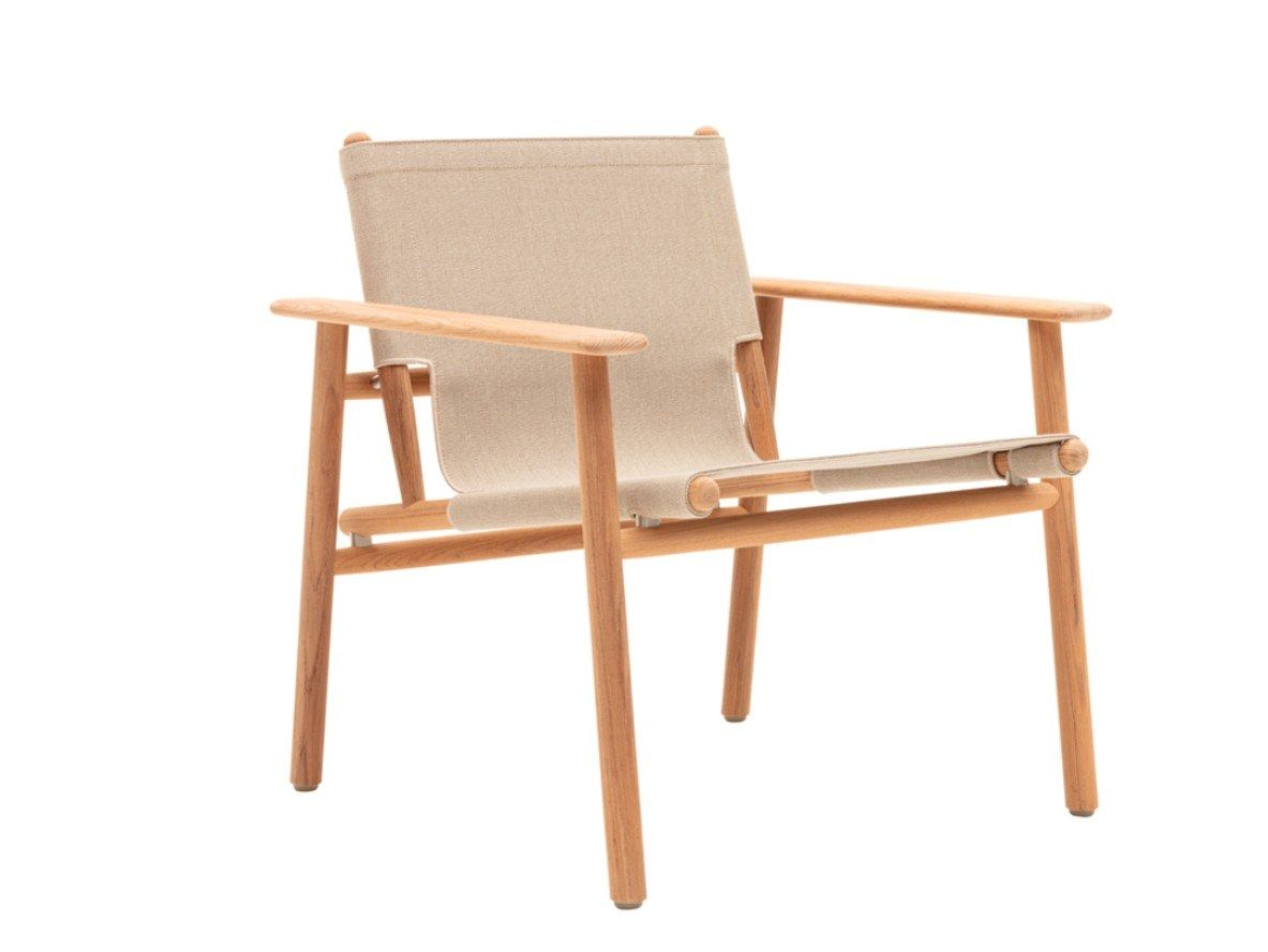 Садовое кресло из массива дерева и ткани B&B Italia Outdoor CORDOBA ARCH-00136423 - Вид №9