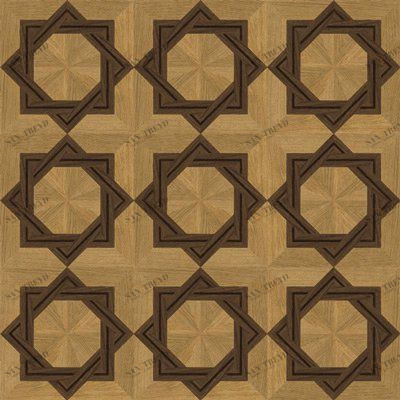 Художественный паркет Da Vinci Щитовой 26-103 Дуб (Гладкая) 500х500 мм 26010103