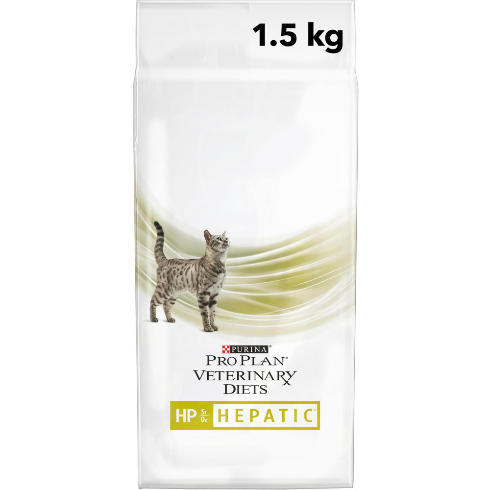 ПР0033157*4 Корм для кошек Veterinary Diets HP St/Ox для поддержания функции печени, сух. 1,5кг (упаковка - 4 шт) Pro Plan 