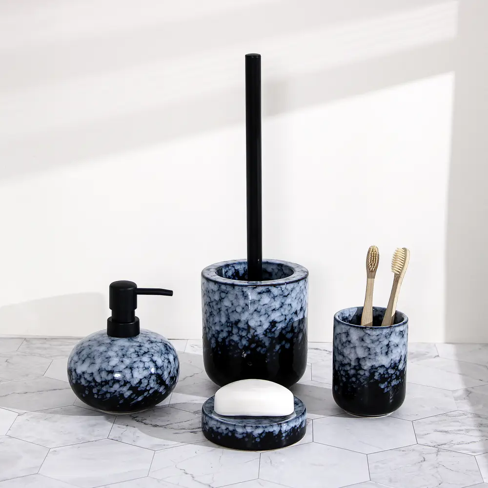 89380308 Ёршик для унитаза Iddis Night Sky LMNSC00i47 керамика цвет синий STLM-1575691 - Вид №1