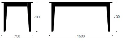 Deadgood Прямоугольный деревянный стол Tree Tt1m tt1l tt1xl - Вид №4