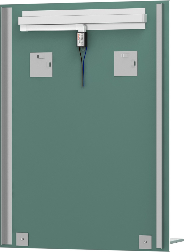 BY 2154 Зеркало с полочкой 60 cm со встроенным LED-светильником 4 W EVOFORM Ledline-S - Вид №2