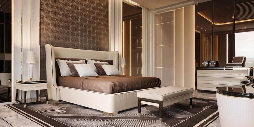 Turri Кожаная тумбочка для гостиниц Noir sun-id-1447331 - Вид №1