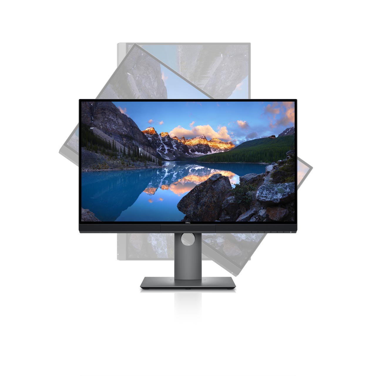 2720-0216 up2720q, 27", ips, premier color, 3840x2160, 6ms, 250cd/m2, 1300:1, 178/178, has,tilt, swivel, 2*hdmi, dp,2*thunderbolt 3, 4xusb 3.2, black, 3 y Dell Dell UltraSharp Santreyd  - Вид №15