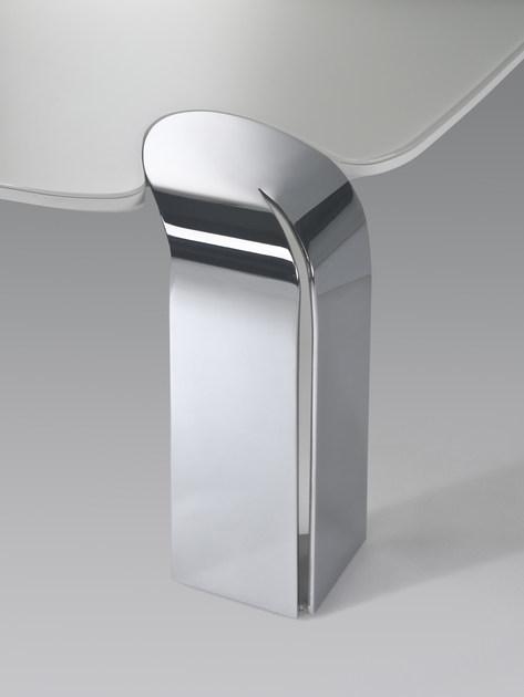 F.lli Orsenigo Квадратный хрустальный журнальный столик Flow sun-id-1398482 - Вид №4