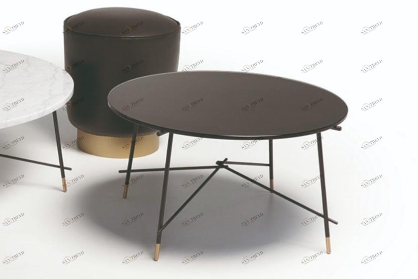 Vibieffe Низкий стеклянный стол sun-id-1384498