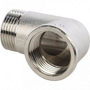 Угольник ВН 1" никель STOUT