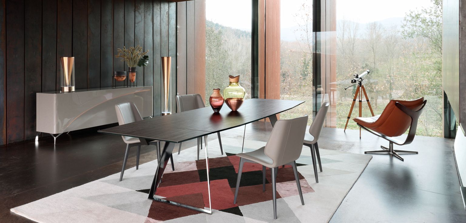 Выдвижной обеденный стол из керамогранита ROCHE BOBOIS ARCH-00037885 - Вид №5