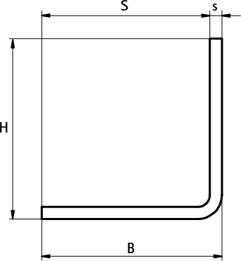 6505298 Монтажные профиля BIS Профиль монтажный L-образный подвешивание и поддержка WALRAVEN  - Вид №1
