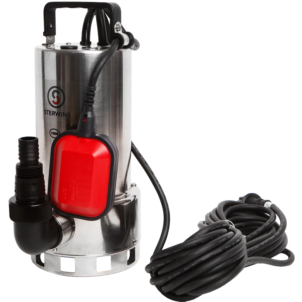 Насос погружной дренажный Sterwins Inox DW-3 для грязной воды, 18000 л/час STLM-2104075