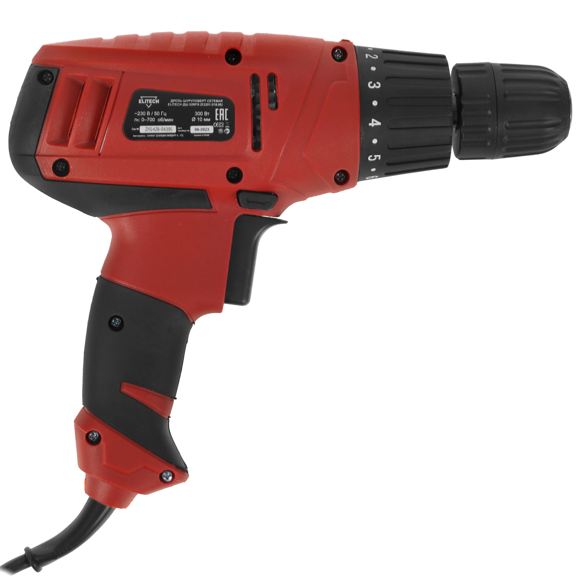 Дрель-шуруповерт Elitech ДМ ДШ 028РЭ 9017150 STDN-0033077 - Вид №1