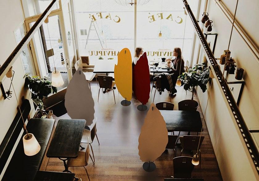 Slalom Отдельно стоящая звукопоглощающая перегородка для офиса Felt sun-id-1359160 - Вид №2