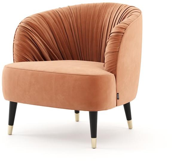 Domkapa Бархатное кресло с подлокотниками Camille sun-id-1352312 - Вид №1