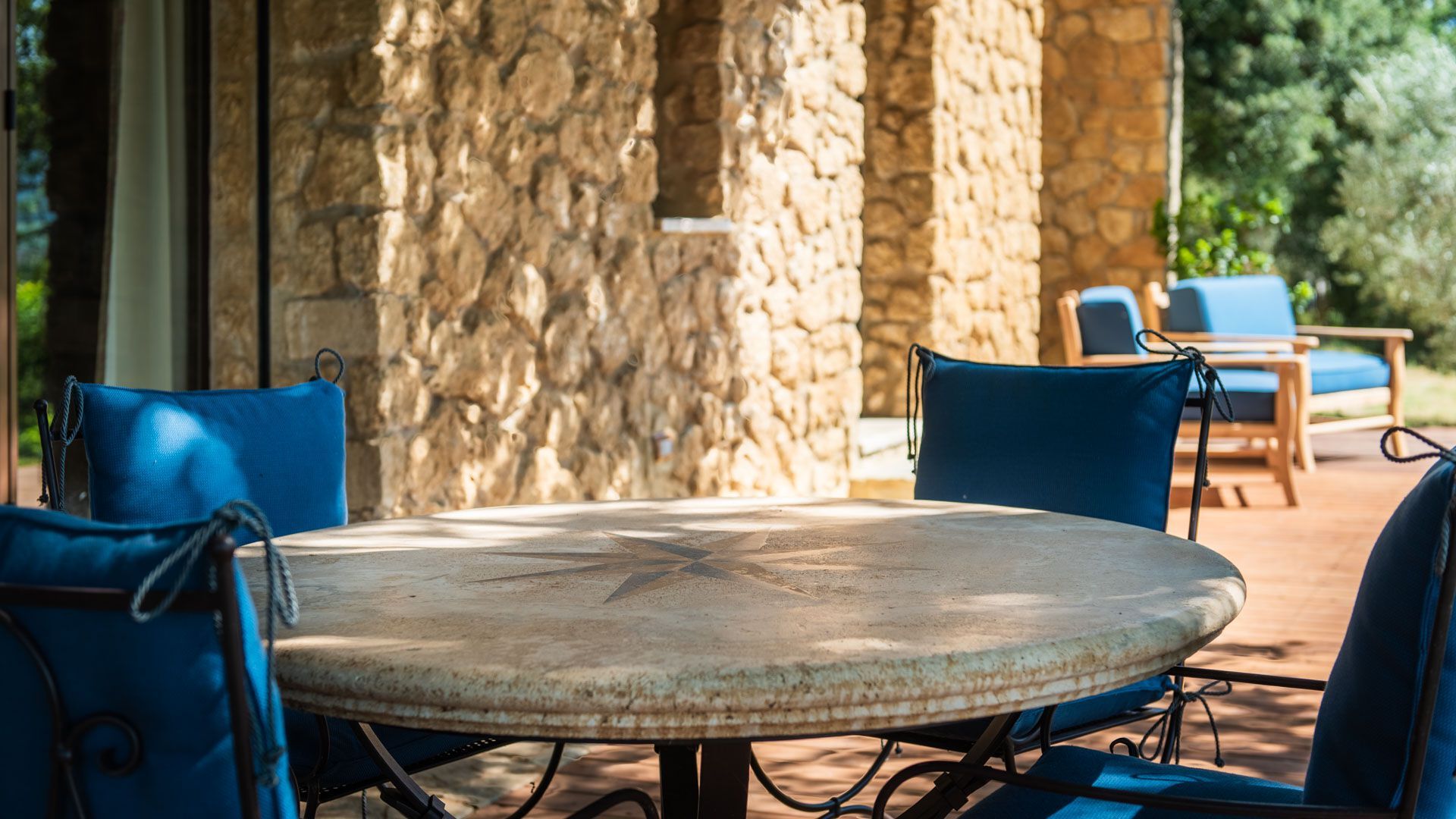 Каменный садовый стол GH LAZZERINI Tavolo in pietra 10 ARCH-00114042 - Вид №1