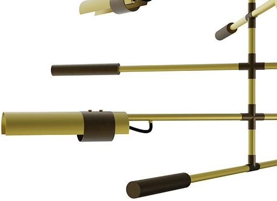 BRABBU Потолочный светильник из латуни sun-id-1403076 - Вид №1