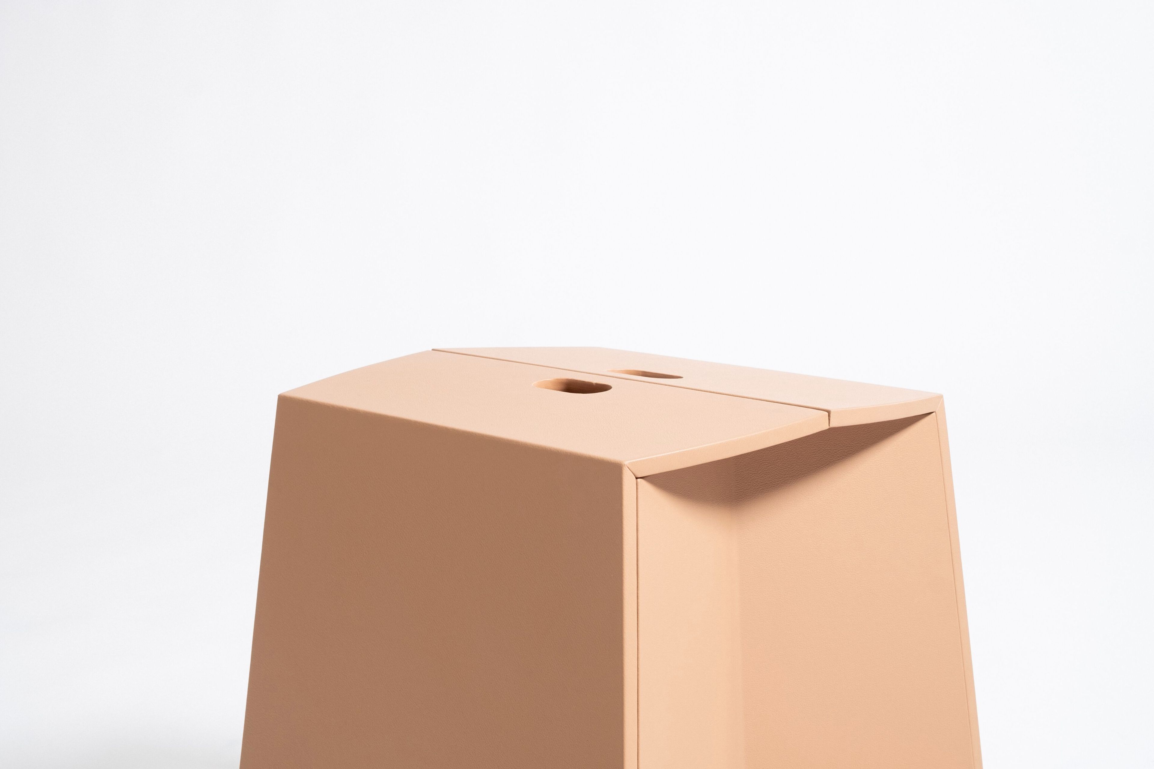 Кожаный складной низкий стул Patrick Jouin Edition MATE ARCH-00007338 - Вид №2