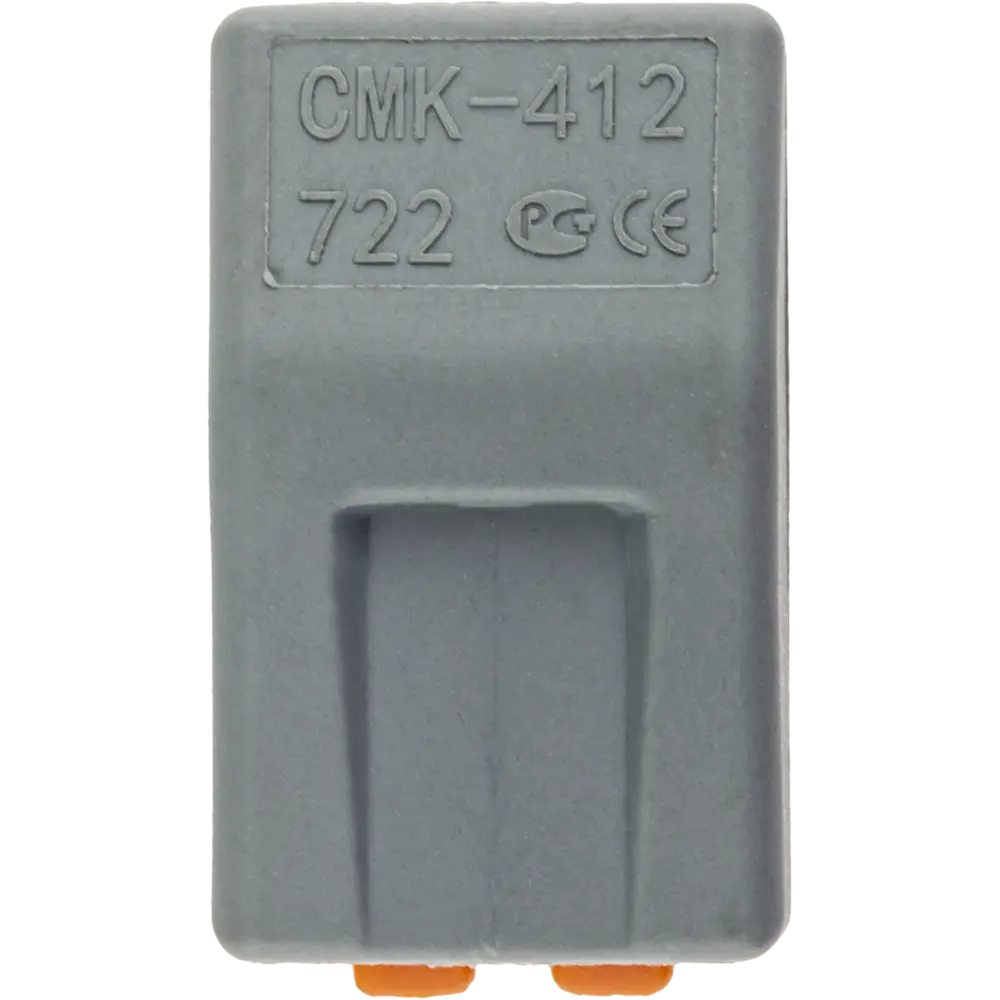 84746776 Клеммы соединительные монтажные с рычажком Duwi СМК 222-412 2-проводные 4мм² серые 50шт 26622 8 STLM-1110774  - Вид №4