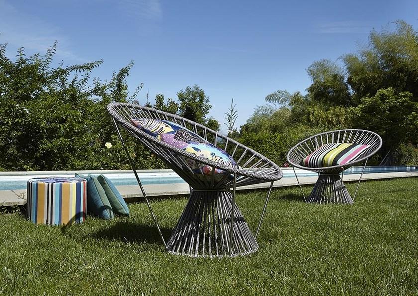 MissoniHome Садовое кресло из полиэстера Cordula sun-id-1423835 - Вид №7