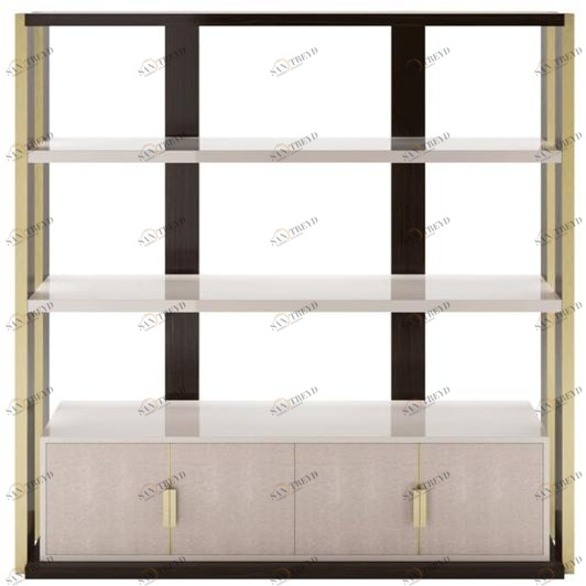 FRATO Открытый лакированный деревянный стеллаж  Ffu030001aaz 