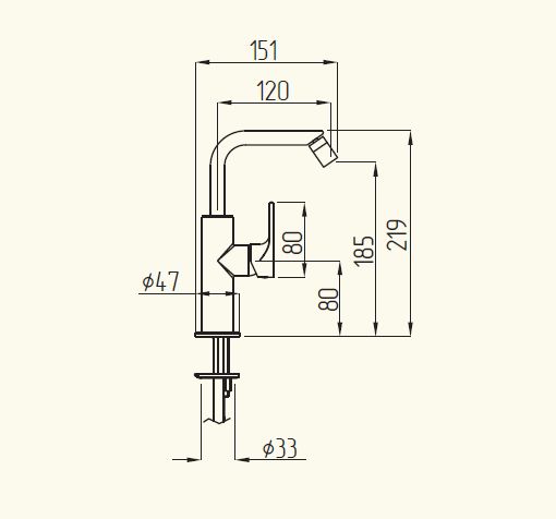 25419 Смеситель Migliore Tenesi  - Вид №1