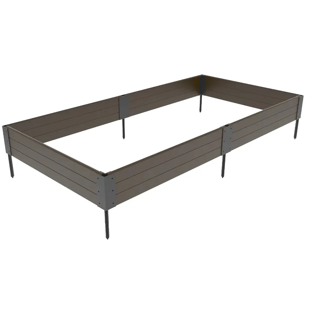 Грядка садовая Gidrolica 207x74x16 см цвет коричневый 89448381 STLM-2014838 Santreyd 