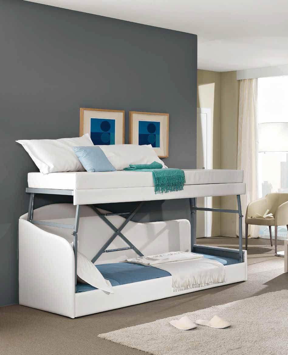 Ткань двухъярусный диван-кровать MOBILIFICIO SANGIORGI ATENE ARCH-00073575 - Вид №2