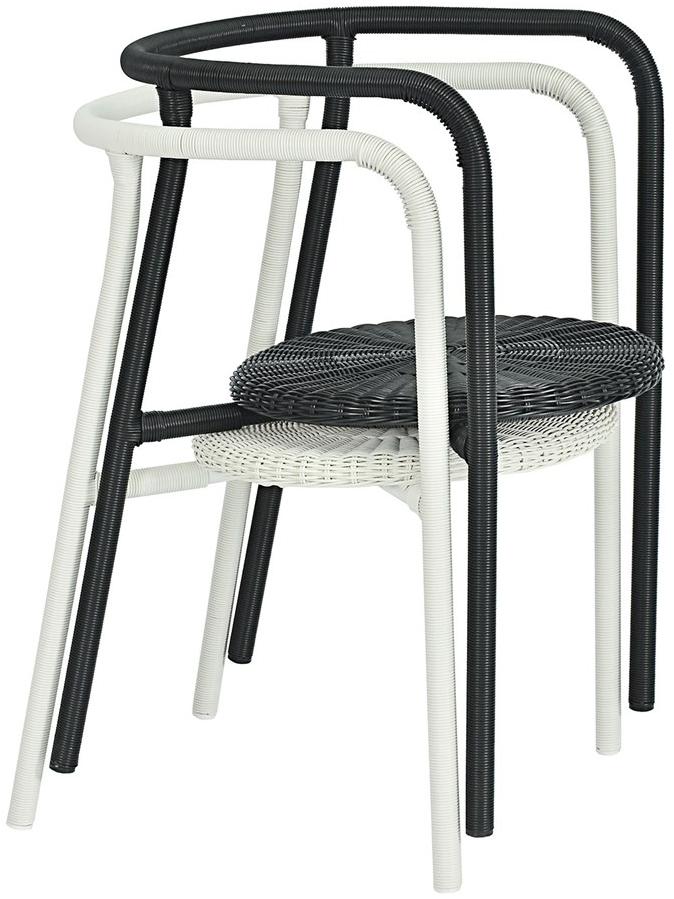 cbdesign Штабелируемый садовый стул с подлокотниками Zazie N342n1 - Вид №8