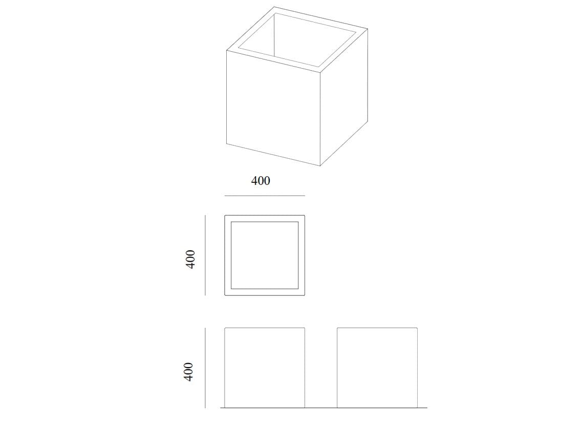 Квадратная ВАЗа Cimento® Campiello ARCH-00111695 - Вид №4
