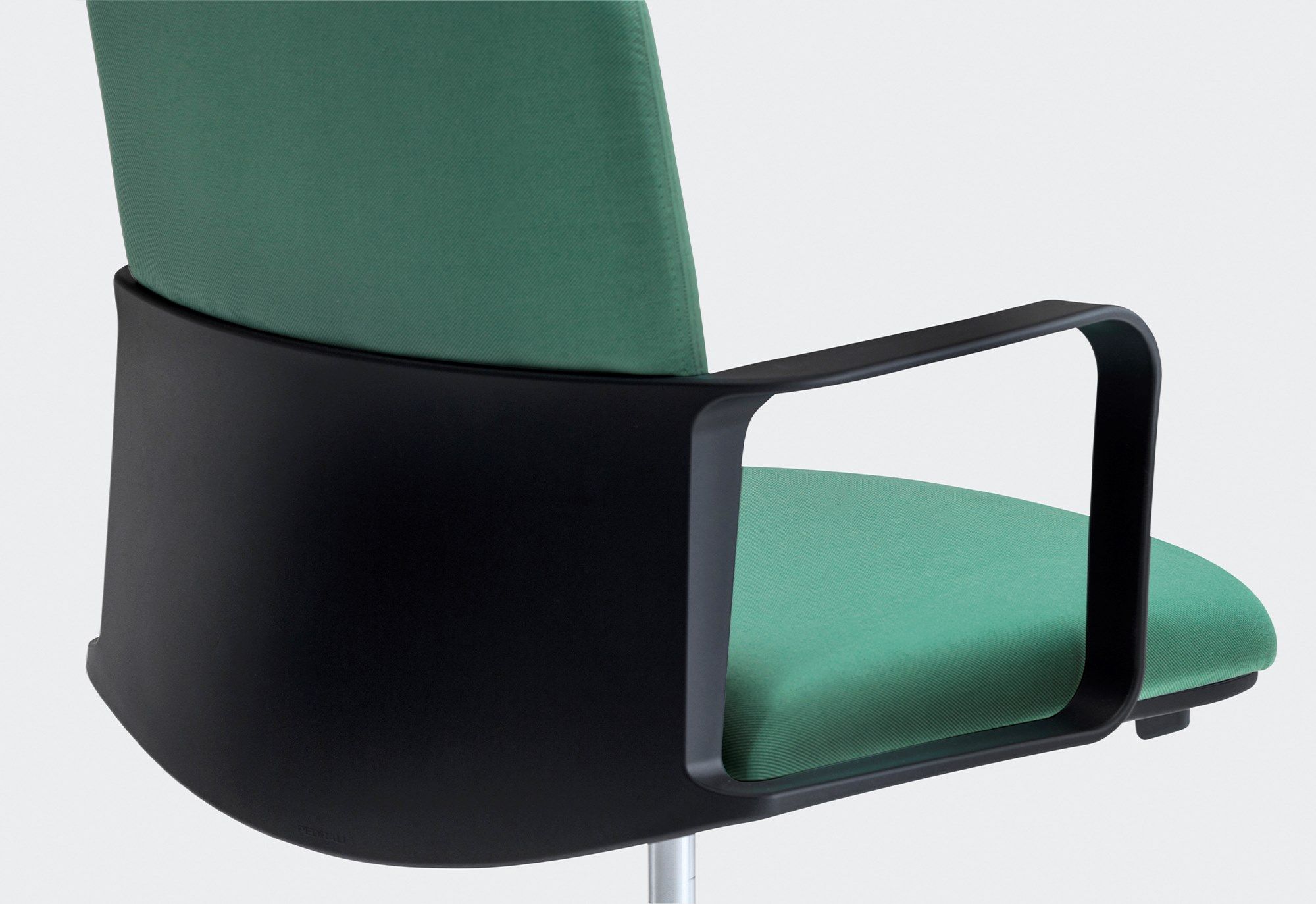 Тканевый регулируемый по высоте рабочий офисный стул с колесами Pedrali Temps ARCH-00048913 - Вид №8