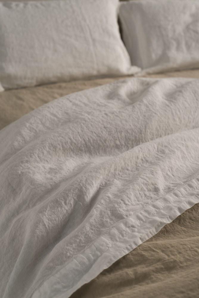 LA FABBRICA DEL LINO Однотонные льняные простыни Basic sun-id-1450583 - Вид №1