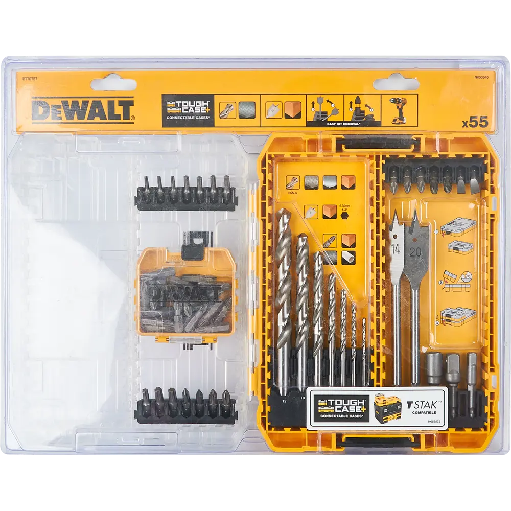 Набор сверл и бит Dewalt DT70757-QZ, 56 предм. 82656227 STLM-2028117  - Вид №6