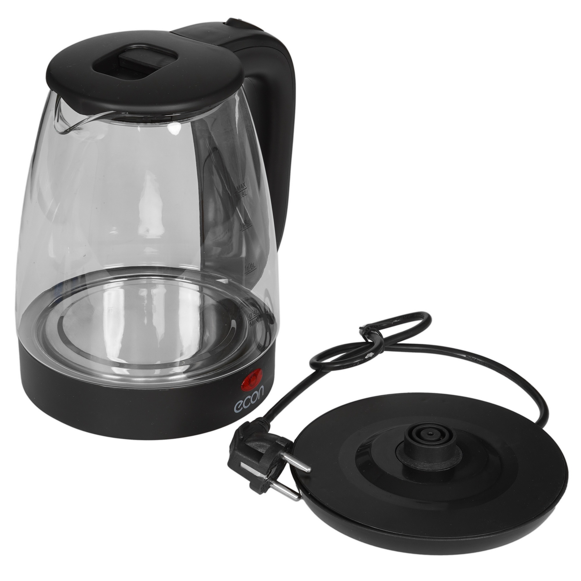 9031718 Электрочайник Econ ECO-1825KE черный STDN-0056537 - Вид №4