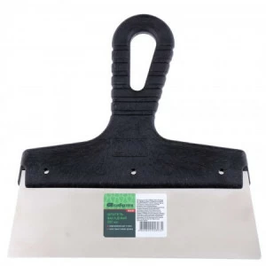 Шпатель фасадный из нержавеющей стали 300мм с пластмассовой ручкой СИБРТЕХ