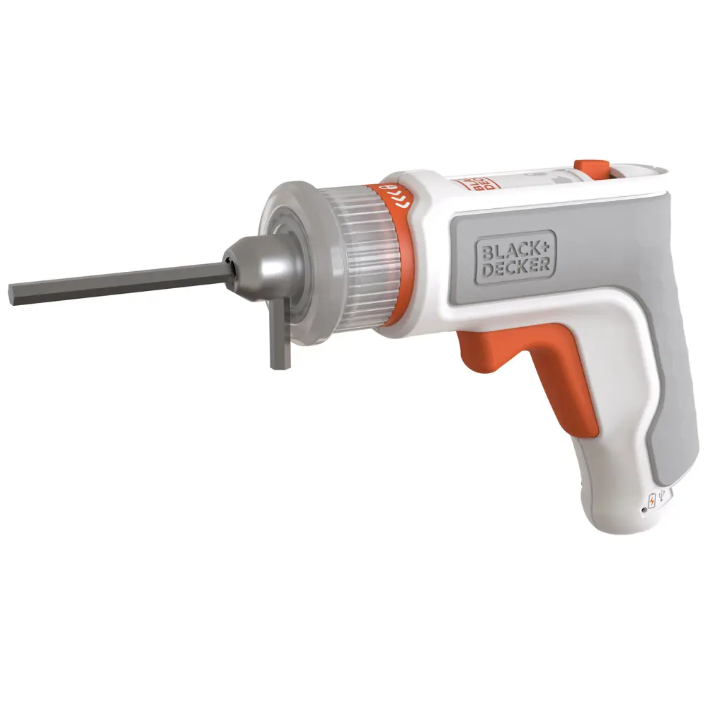 Отвертка аккумуляторная Black&Decker BCRTA01, 3.6 В Li-ion 1.5 Ач BLACK + DECKER STLM-2206731