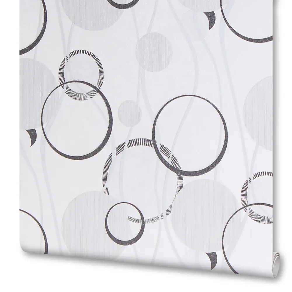 Обои флизелиновые Ornamy Eclipse серые 1.06 м 1127-11 STLM-2093026