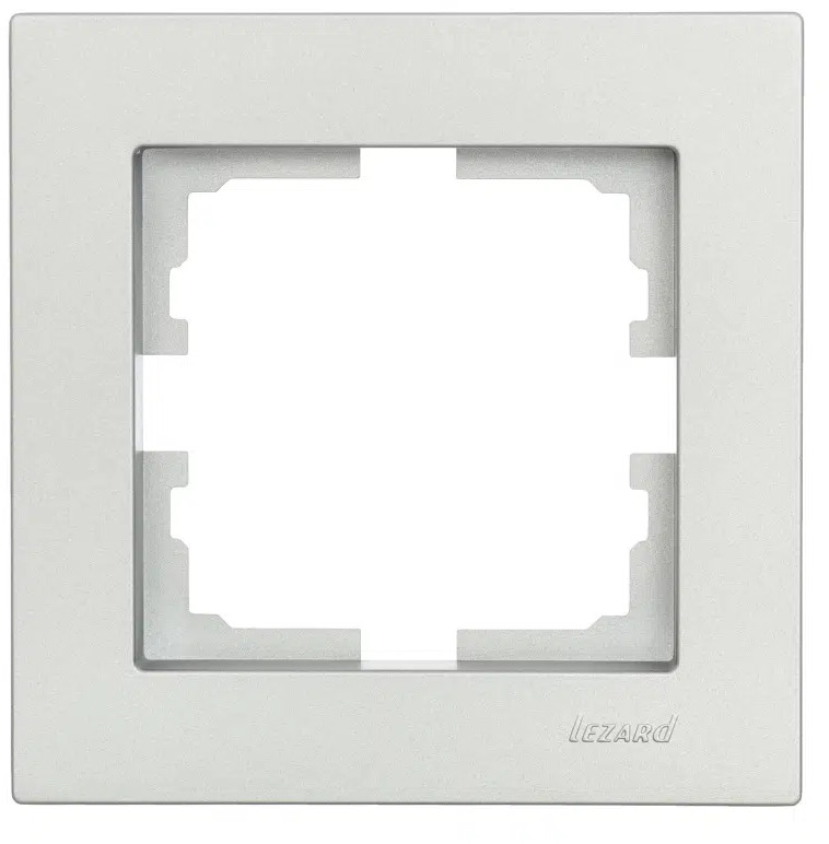 VESNA Рамка горизонтальная платина