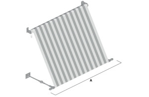 Навес из кованого железа