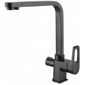 Zorg ZR 334 YF черный металлик Смеситель для кухни Zorg 320х220